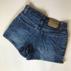 JORDACHE Vintage High Waist 5 Button Denim Shorts